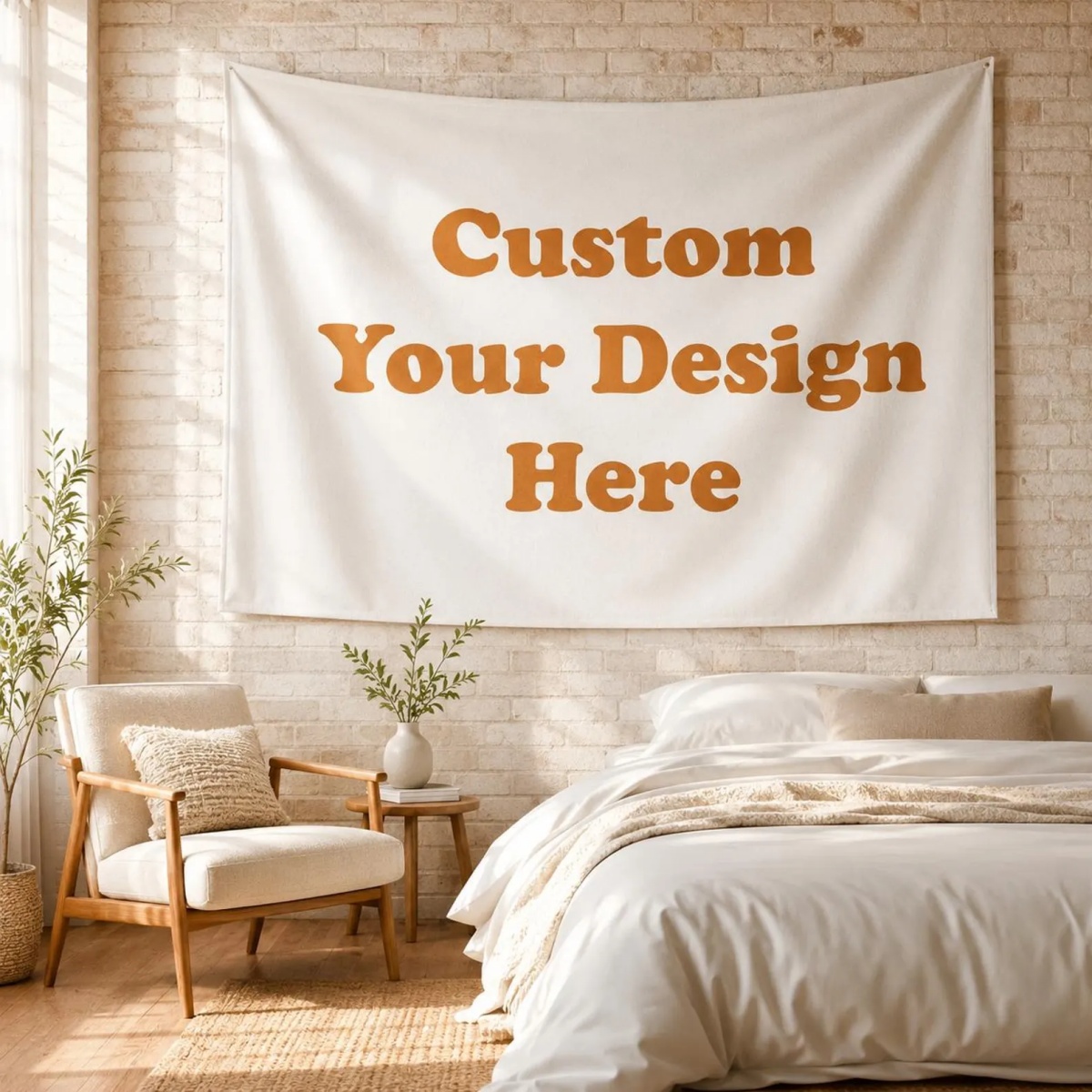 Home Decor Inspo - A Personalized Custom Tapestry—Unique Home Decor