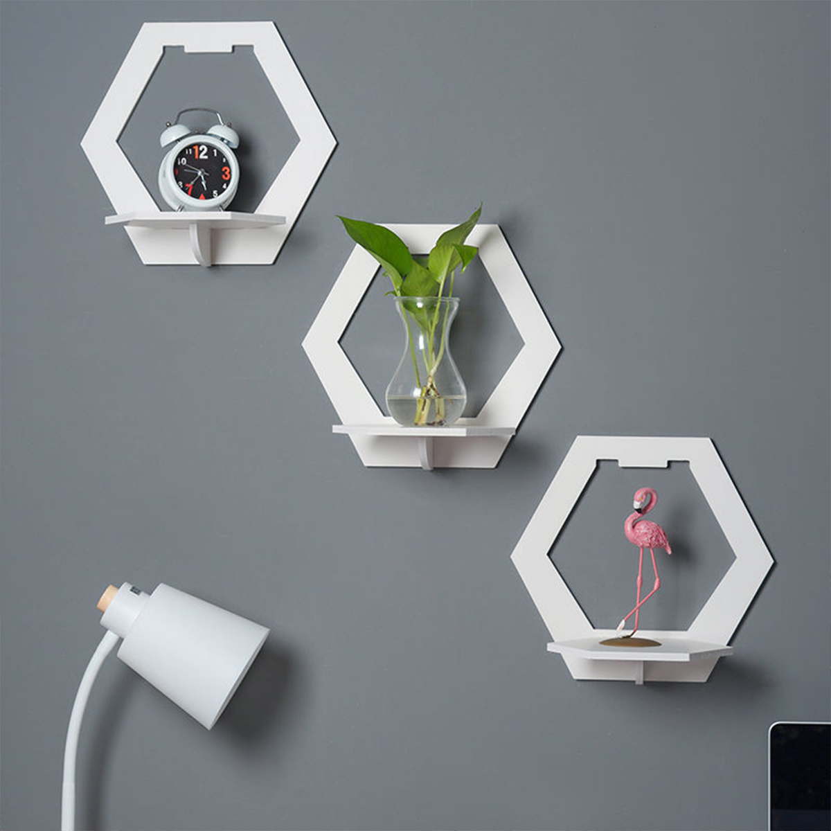 Home Decor Etsy - 3Pcs Wall Organizer Wall Shelf Set