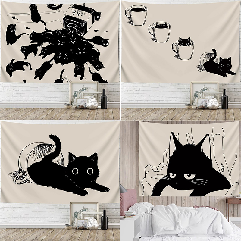 Home Decor Etsy - Ins Style Hanging Cloth Cute Wall