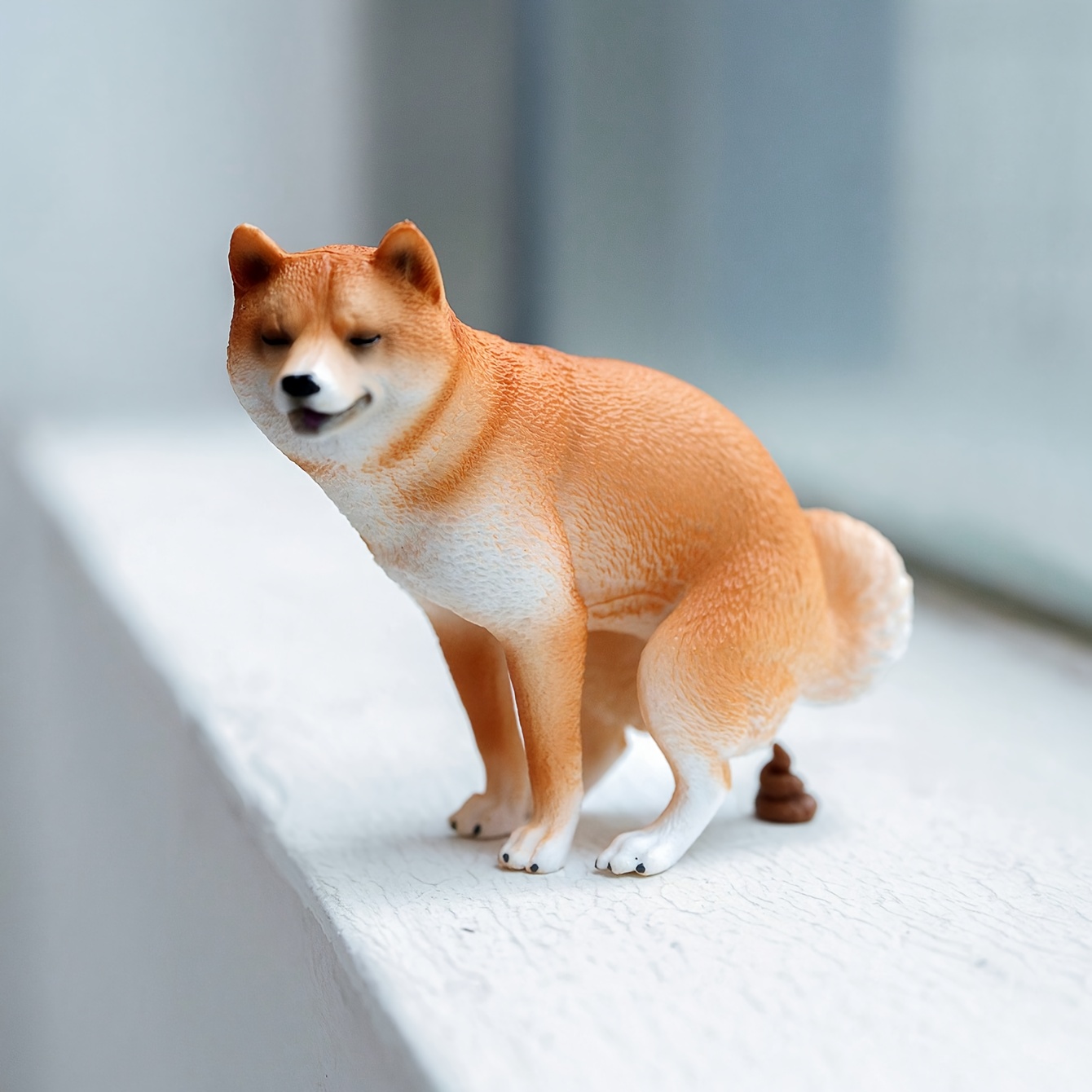 Home Decor Kit - 1/6 Scale Funny Shiba Inu Figurine