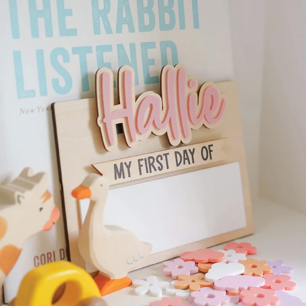 Home Decor Inspo - 1Pc Custom First and Last Day