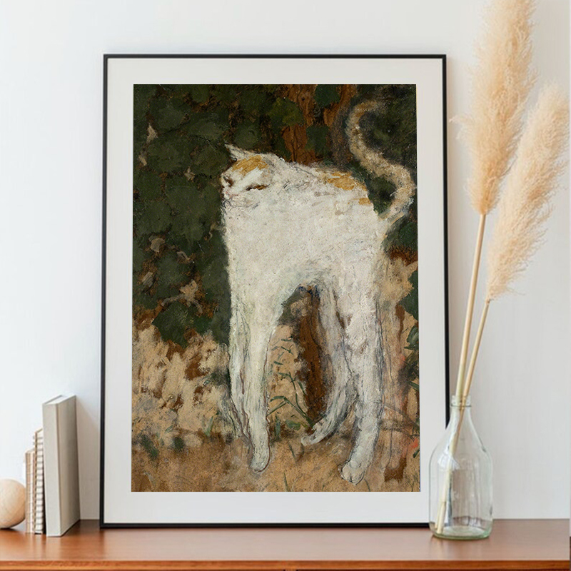 Home Decor Exhibition - Pierre Bonnard Le Chat Blanc Exhibition