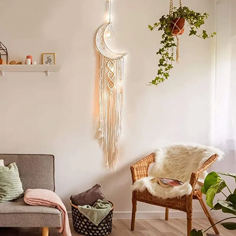 Home Decor Etsy - Nordic Decorative Pendant Tapestry Dreamcatcher Creative