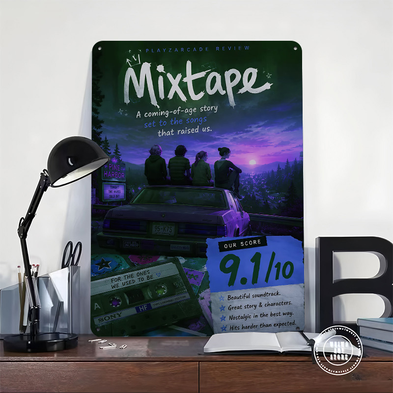 Mixtape Game Review 3D Texture - Review Home Decor review and price