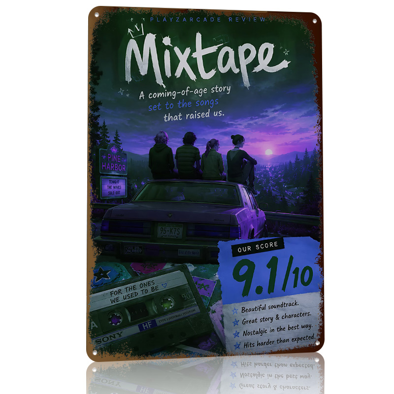 Mixtape Game Review 3D Texture - Review Home Decor review and price