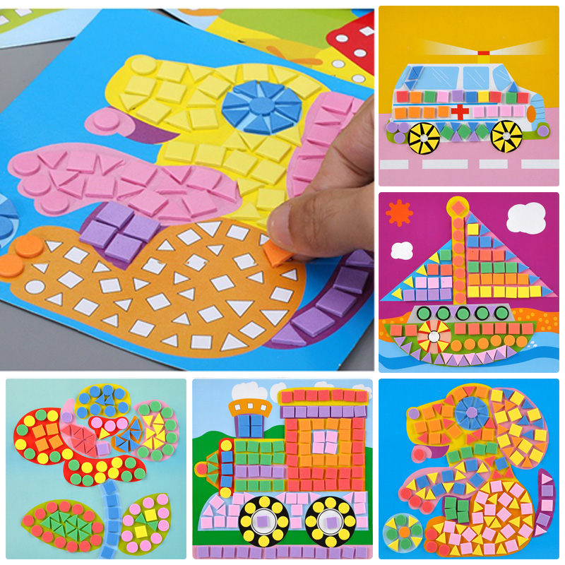 6/12pcs Mosaics Paintings DIY  - Home Decor Etsy review and price