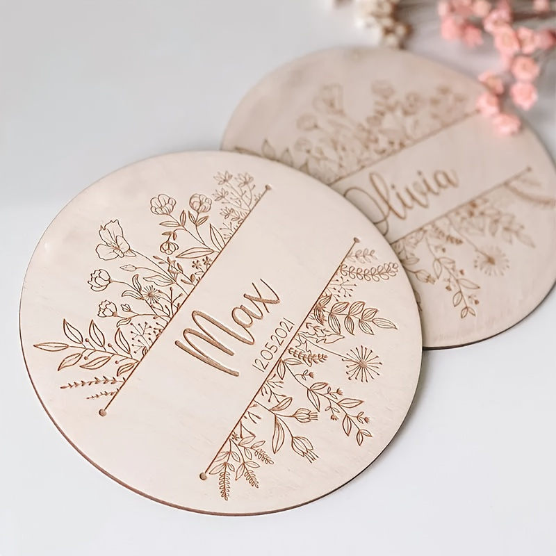 Personalized Floral Engraved N - Home Decor Inspo review and price