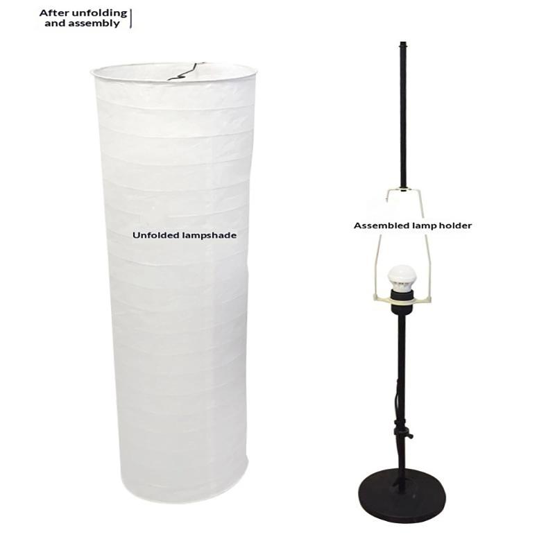 Rice Paper Floor Lamp Shade 94 - Flooring Home Decor review and price
