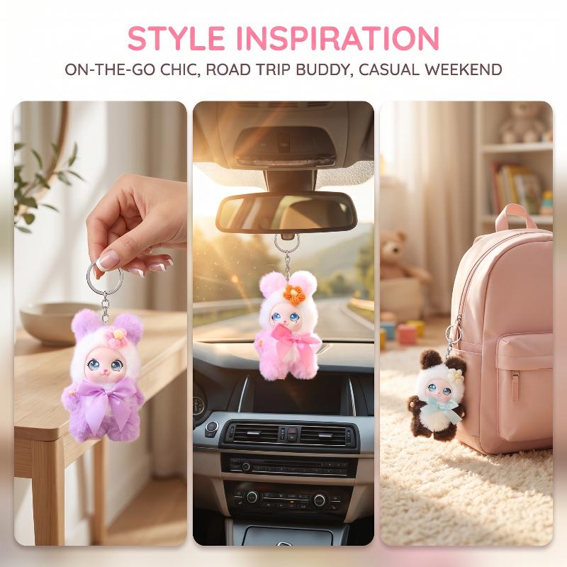 Cute Animal Plush Keychain 15c - Home Decor Games review and price