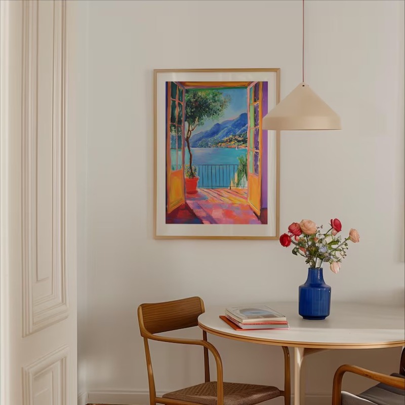 Open Window Landscape Henri Ma - Home Decor Exhibition review and price