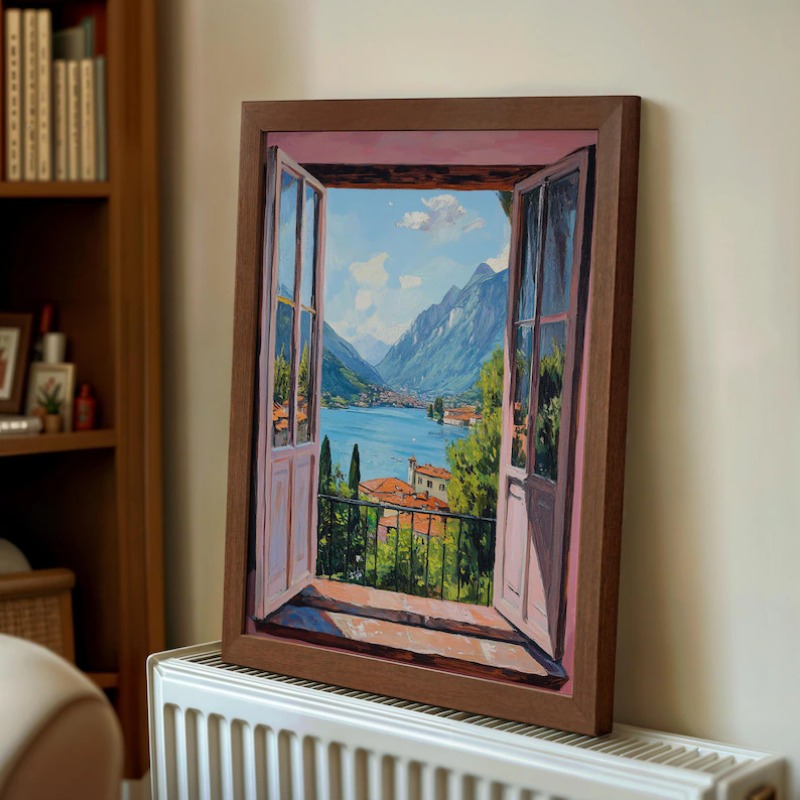 Open Window Landscape Henri Ma - Home Decor Exhibition review and price