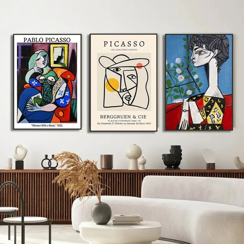 Pablo Picasso Exhibition Poste - Home Decor Exhibition review and price