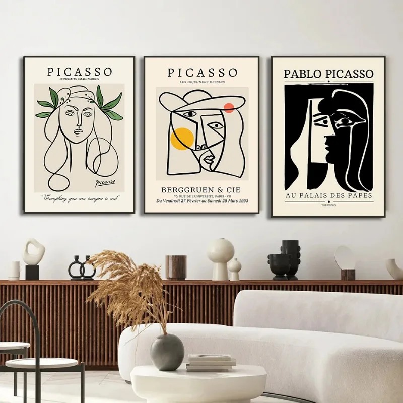 Pablo Picasso Exhibition Poste - Home Decor Exhibition review and price