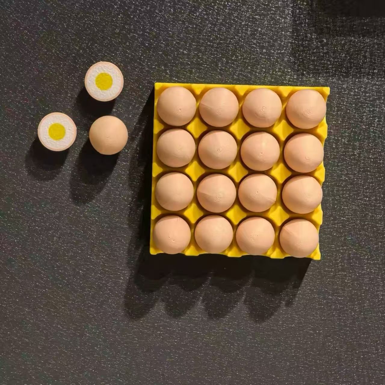 Egg Tray Fridge Magnet Set Cut - Home Decor Etsy review and price