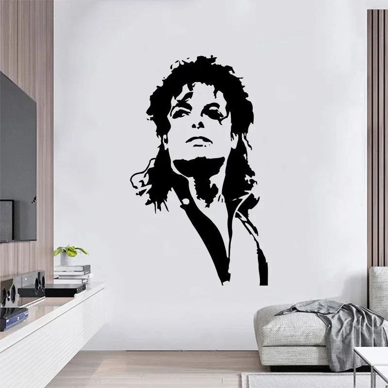 Vinyl MJ Music singer Wall Sti - Home Decor Vinyl Flooring review and price