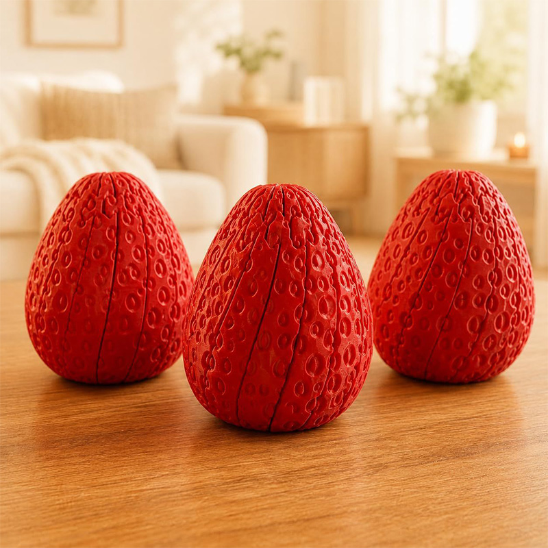 Twisted Strawberry Egg 3d Prin - Home Decor Etsy review and price