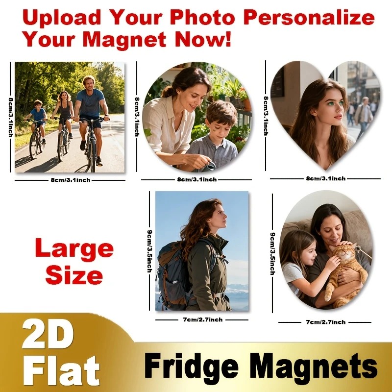 Custom Photo Fridge Magnet 2D  - Home Decor Inspo review and price
