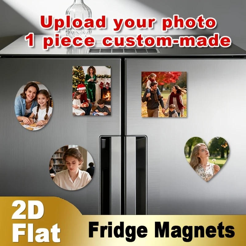 Custom Photo Fridge Magnet 2D  - Home Decor Inspo review and price
