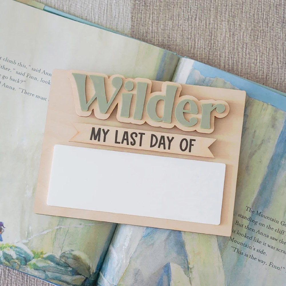 1Pc Custom First and Last Day  - Home Decor Inspo review and price