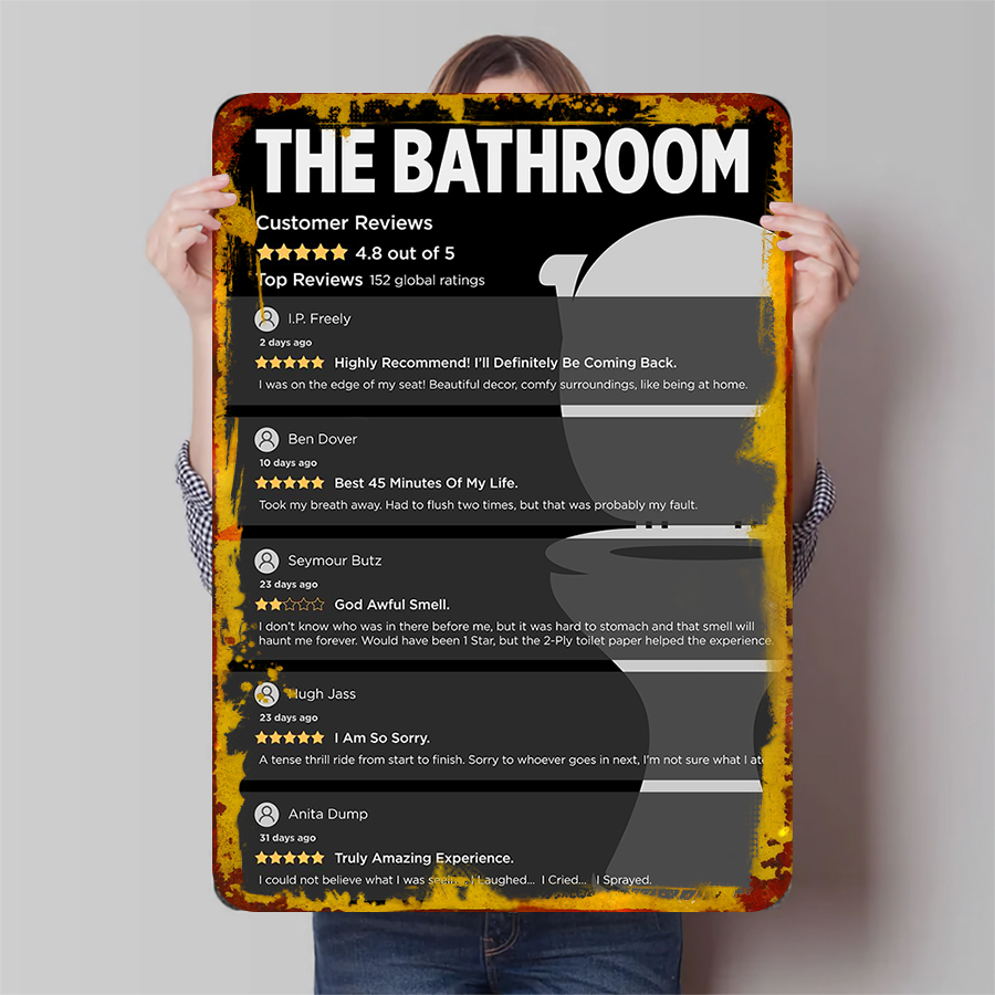 Funny Bathroom Customer Review - Review Home Decor review and price