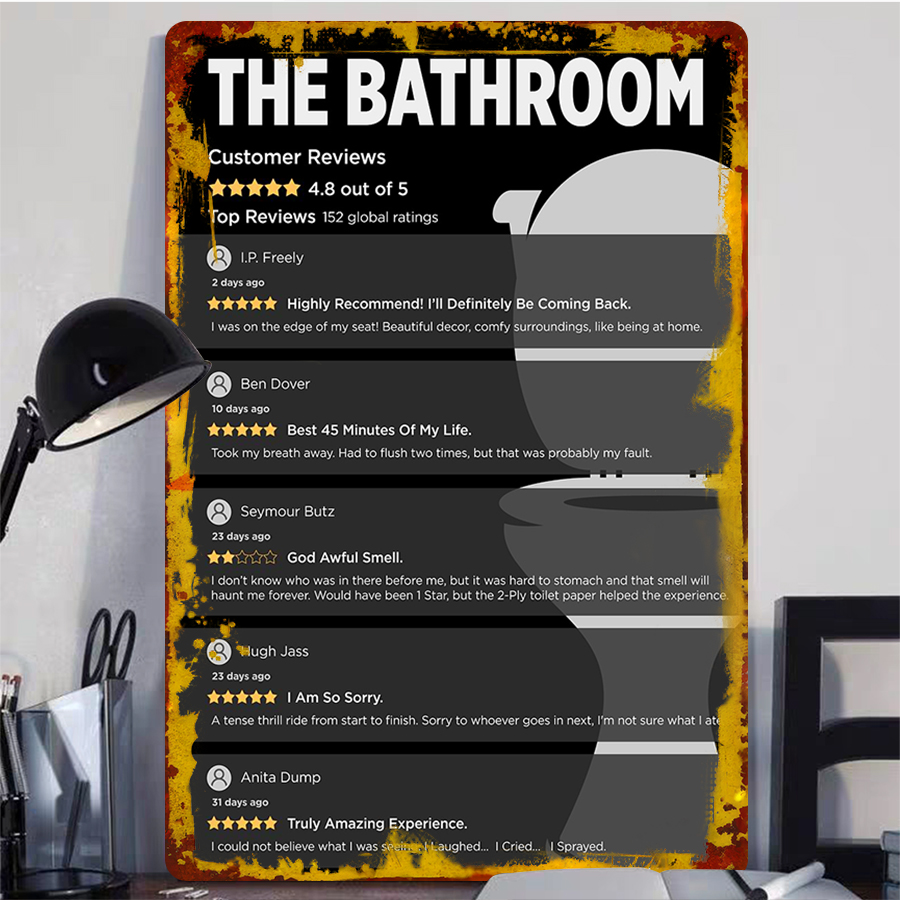 Funny Bathroom Customer Review - Review Home Decor review and price