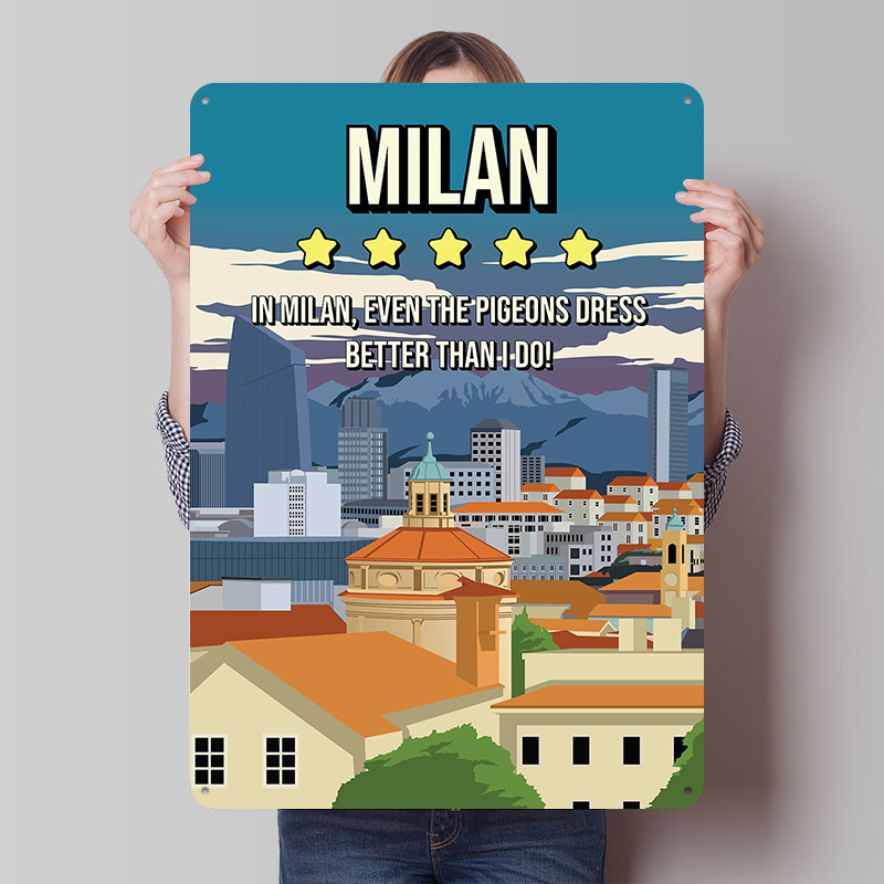Milan Funny Review Cityscape T - Review Home Decor review and price