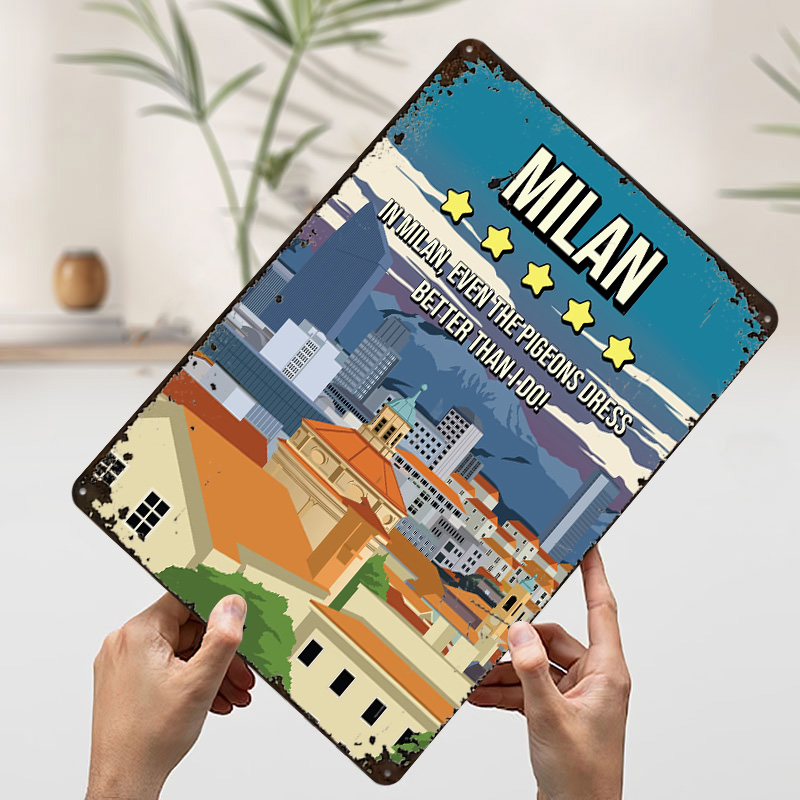 Milan Funny Review Cityscape T - Review Home Decor review and price