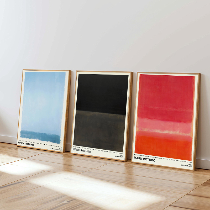 Vintage Minimalist Mark Rothko - Home Decor Exhibition review and price
