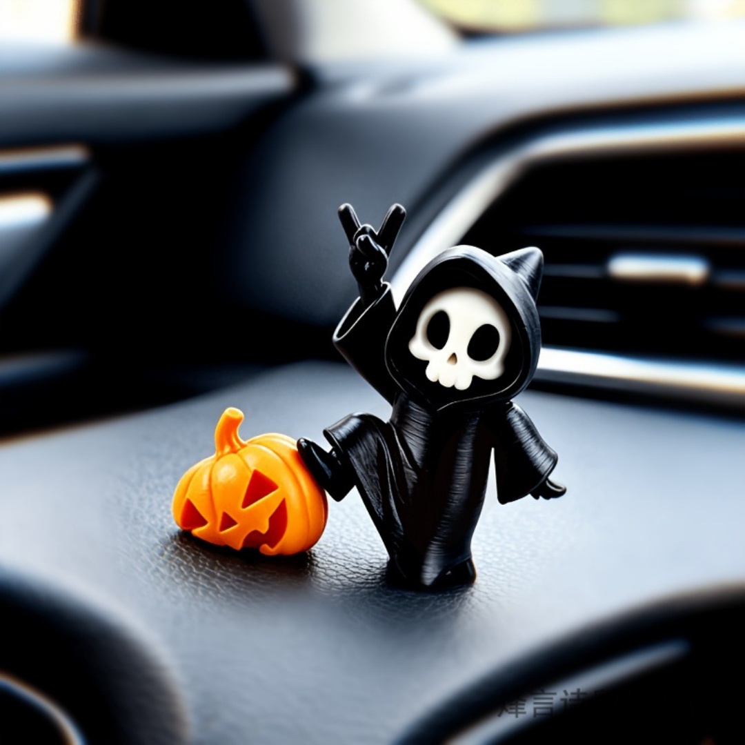 Cat Ear Grim Reaper Halloween  - Home Decor Etsy review and price