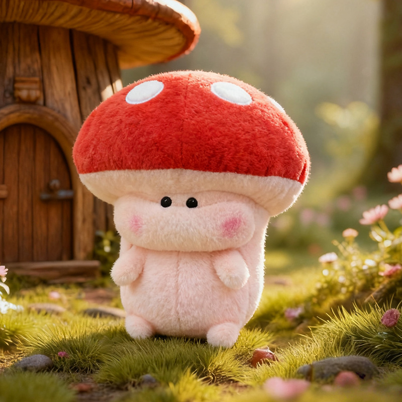 Mushroom Plush Toy Pillow Kawa - Home Decor Games review and price