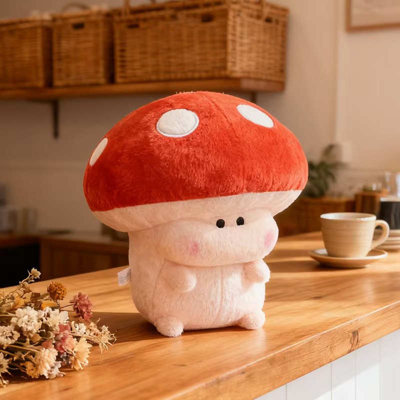 Mushroom Plush Toy Pillow Kawa - Home Decor Games review and price
