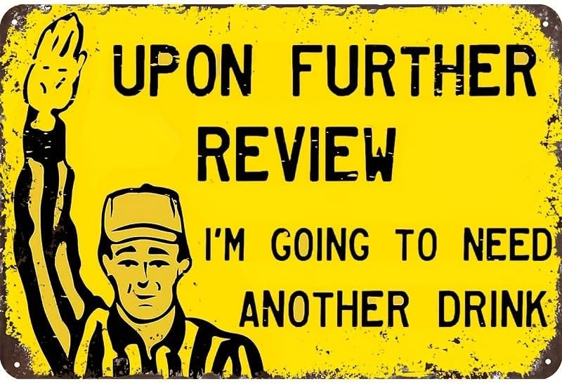 Funny Tin Football Sign for Ho - Review Home Decor review and price