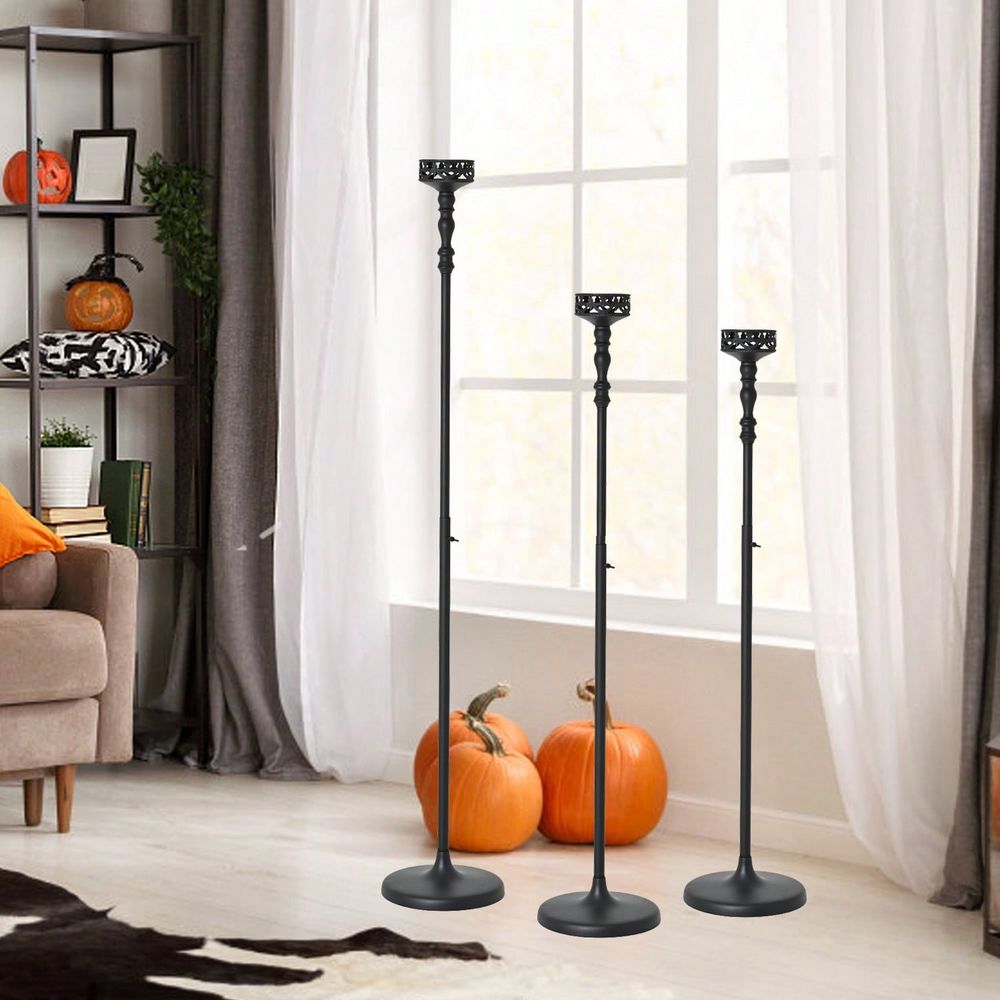 Adjustable Metal Taper Candle  - Flooring Home Decor review and price