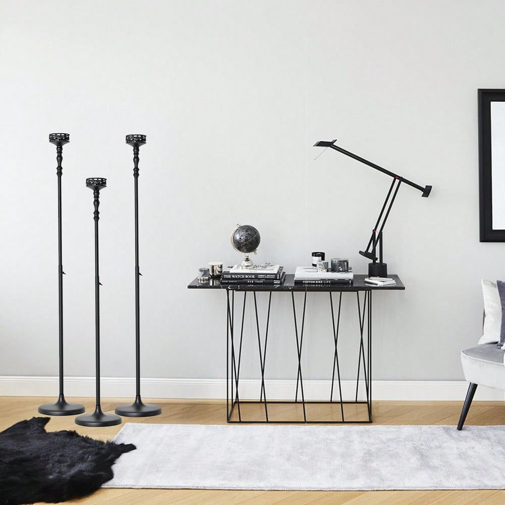 Adjustable Metal Taper Candle  - Flooring Home Decor review and price