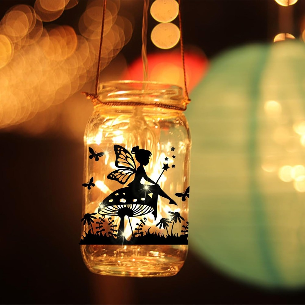 Elf Silhouette Jar Cutouts Pap - Home Decor Kit review and price