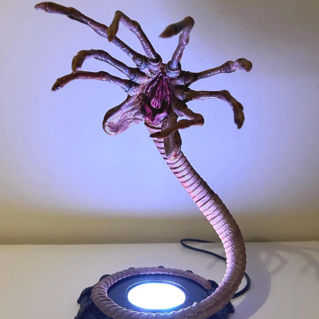 Alien Facehugger Lamp Nightlig - Home Decor Inspo review and price