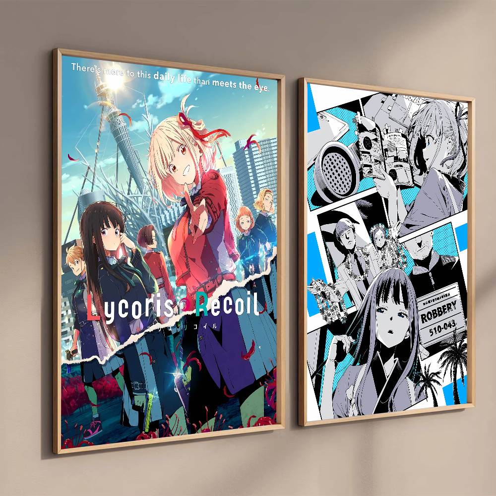 Cartoon Anime Lycoris Recoil M - Home Decor Exhibition review and price