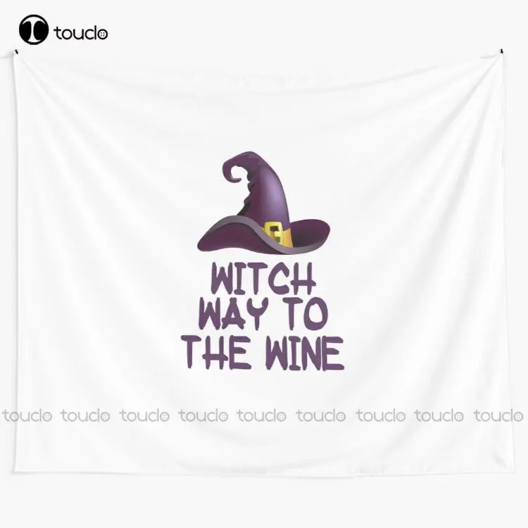 Witch Way To The Wine Tapestry - Review Home Decor review and price