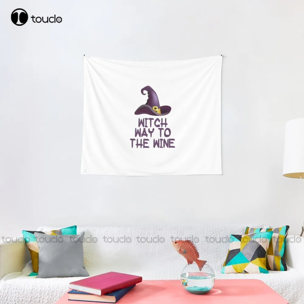 Witch Way To The Wine Tapestry - Review Home Decor review and price