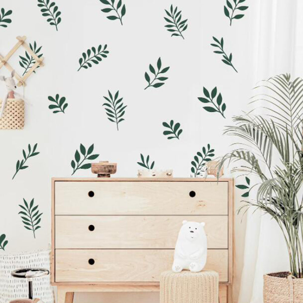 41Pcs Botanical Leaf Wall Stic - Home Decor Vinyl Flooring review and price
