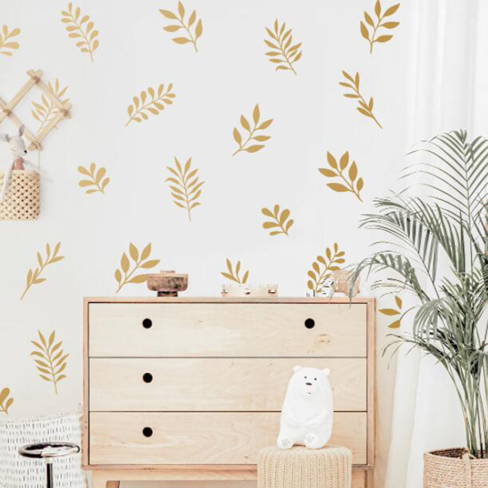 41Pcs Botanical Leaf Wall Stic - Home Decor Vinyl Flooring review and price