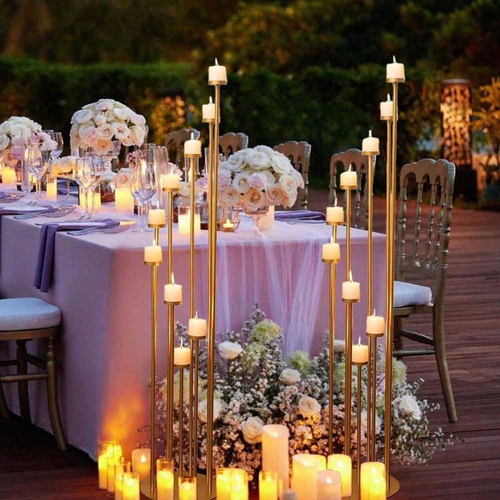 2Pcs 9 Arm Candelabra,Floor Ca - Flooring Home Decor review and price