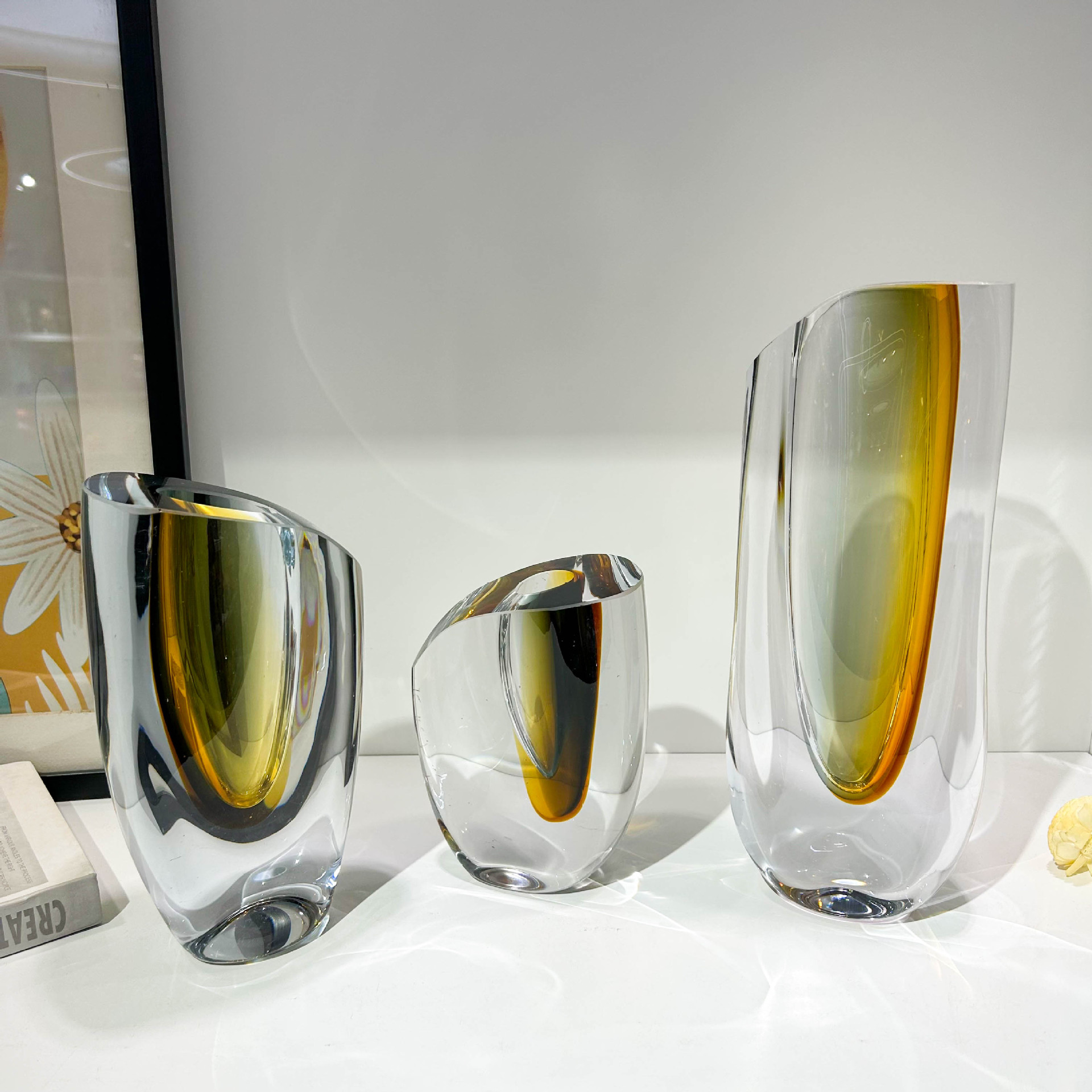 Modern simple gilt contrast ha - Home Decor Exhibition review and price