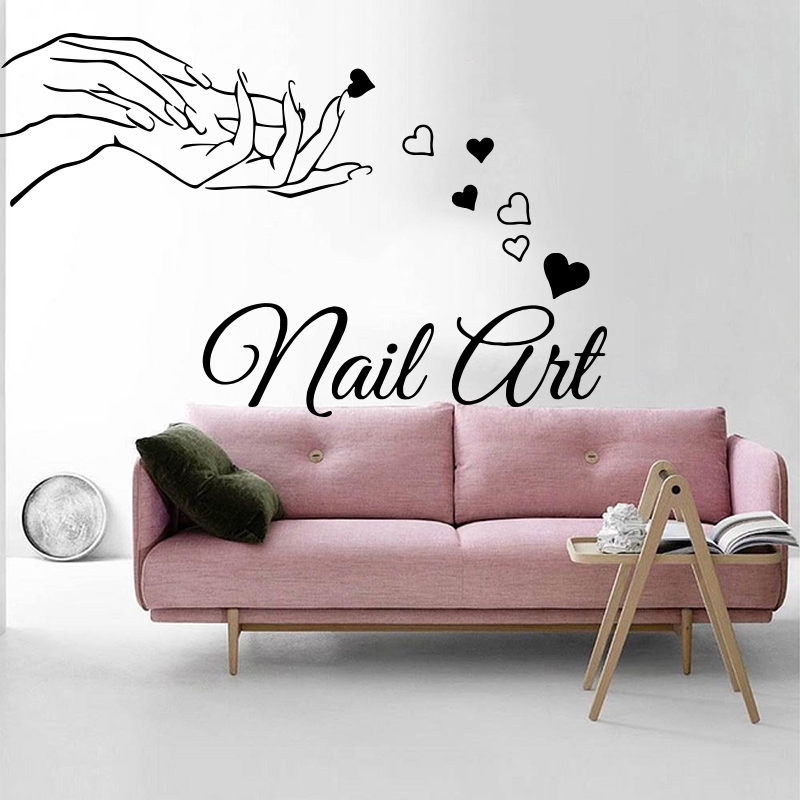 Beauty Nail Salon Girl Hand Wa - Home Decor Vinyl Flooring review and price