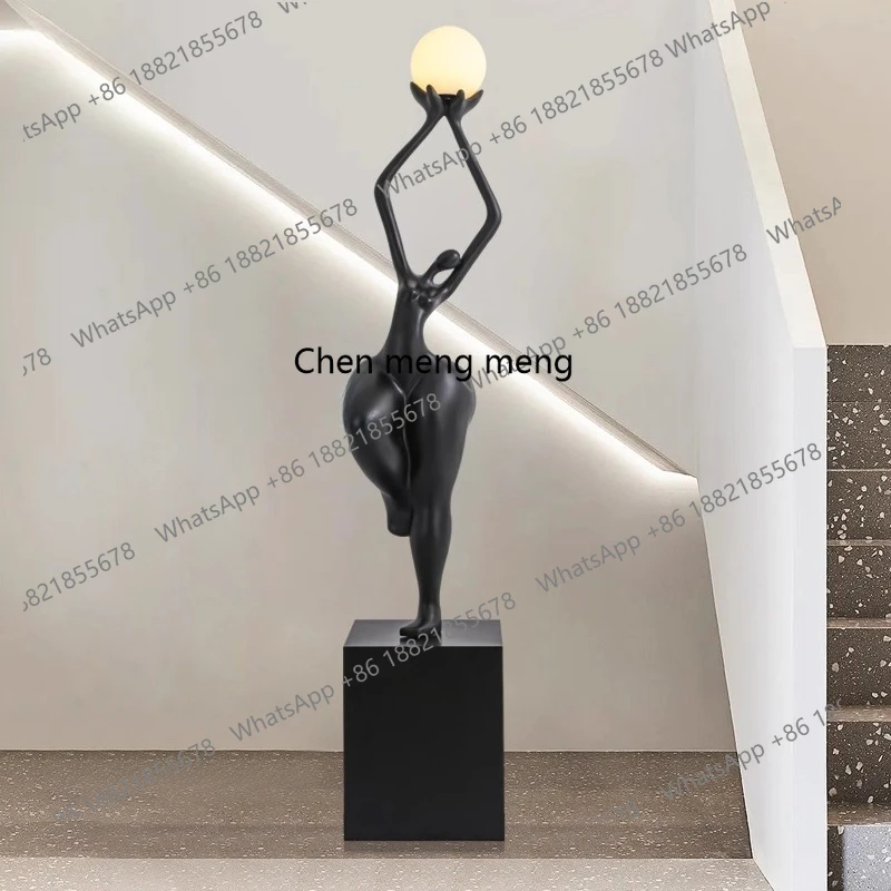 Light luxury humanoid sculptur - Home Decor Exhibition review and price