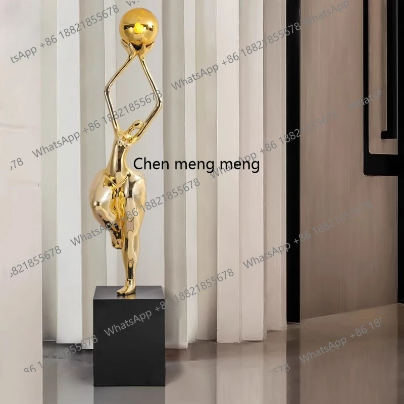 Light luxury humanoid sculptur - Home Decor Exhibition review and price