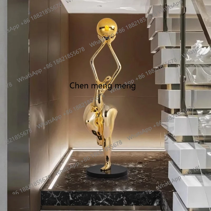 Light luxury humanoid sculptur - Home Decor Exhibition review and price