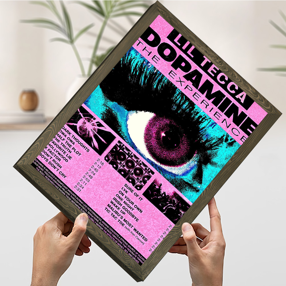 Lil Tecca Dopamine Album Cover - Home Decor Dopamine review and price