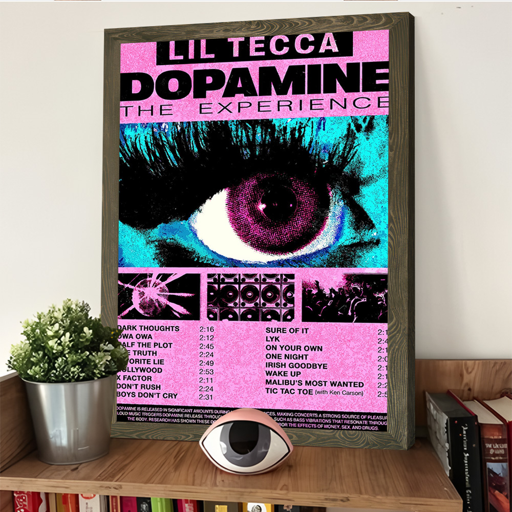 Lil Tecca Dopamine Album Cover - Home Decor Dopamine review and price