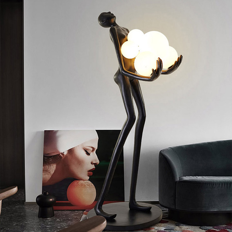 Modern humanoid art sculpture  - Home Decor Exhibition review and price